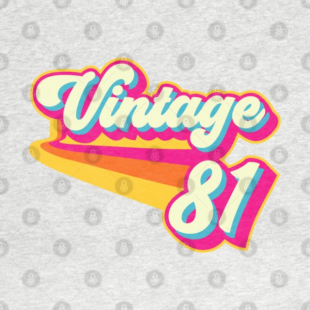 Vintage 1981 by Styleuniversal